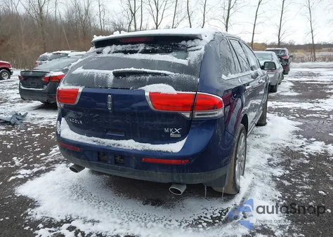 2011 Lincoln Mkx z USA, uszkodzony, nr VIN 2LMDJ8JK0BBJ23974